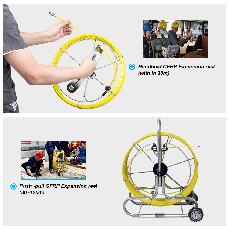 sewage pipe inspection borescope camera