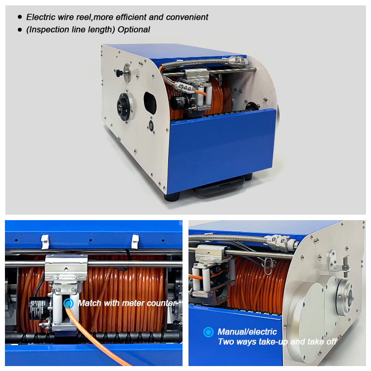 Wind turbine blade inspection Camera