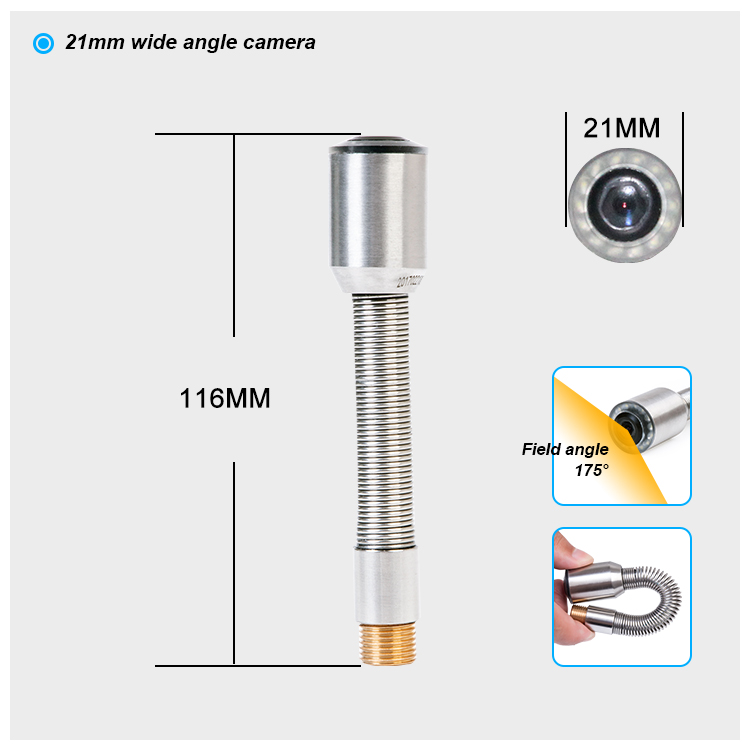 sewage pipe inspection camera