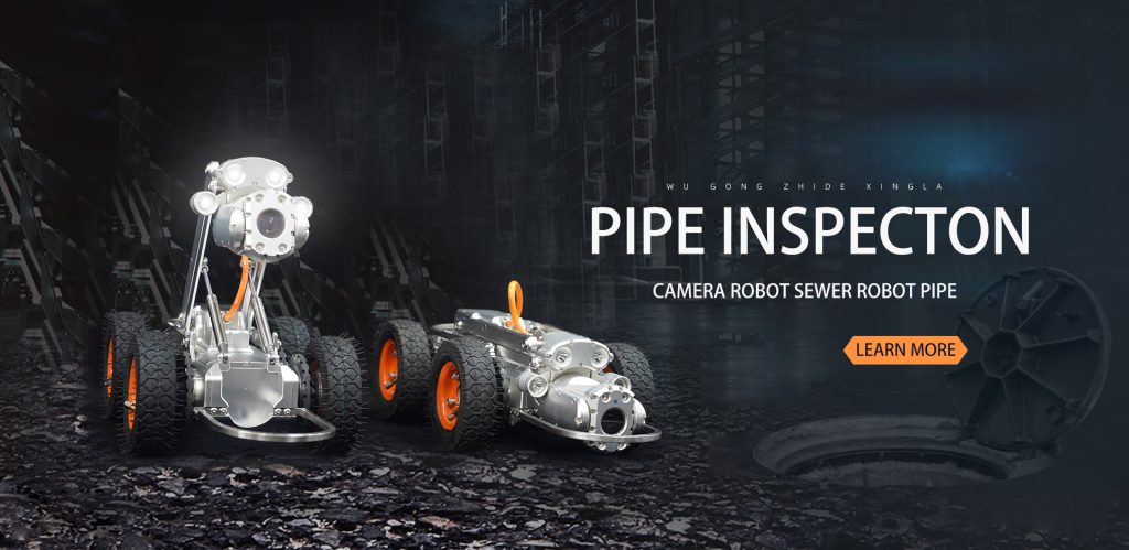 CCTV Pipe Crawler Camera System